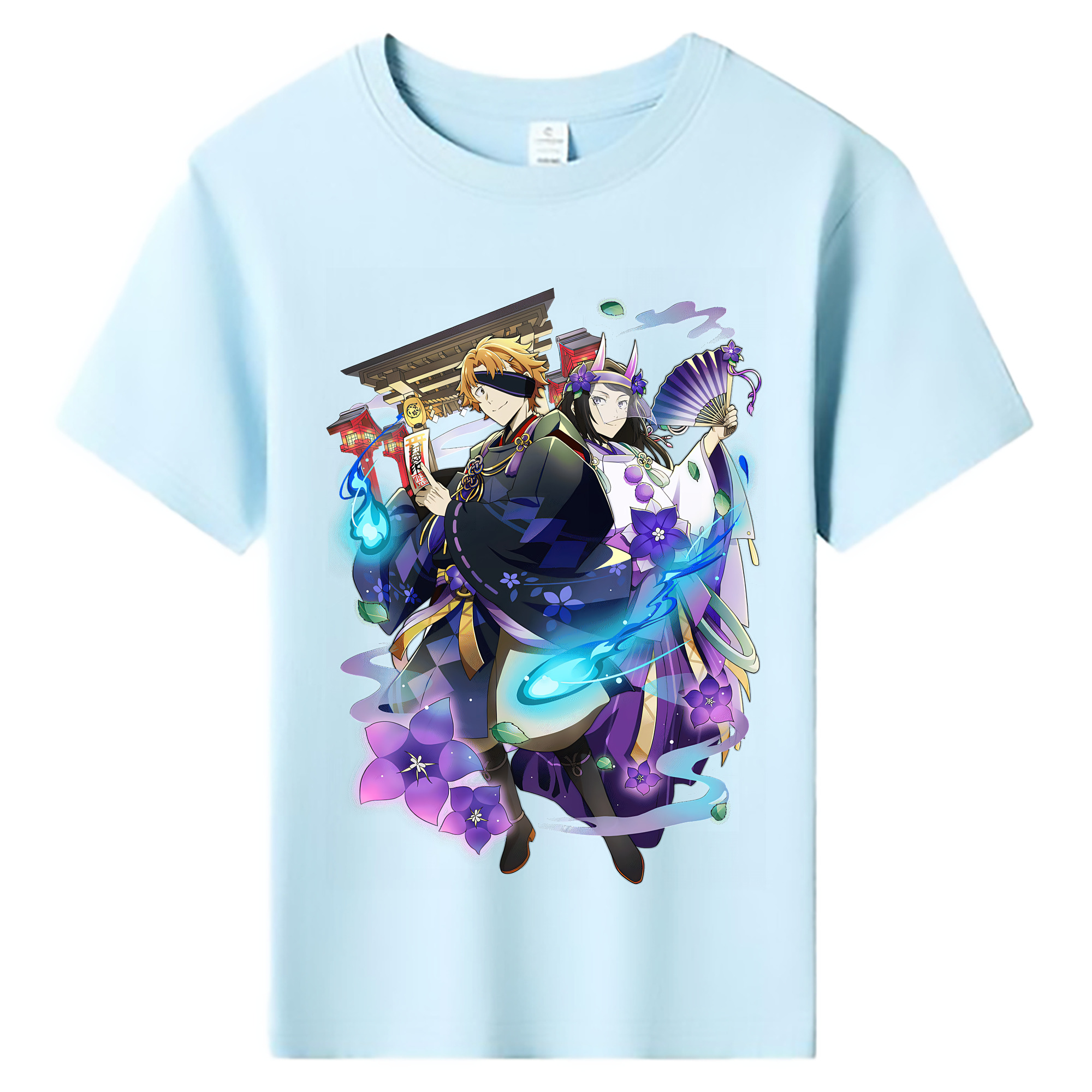 （画像用） 文豪ストレイドッグス Bungo Stray Dogs 綿100％キッズTシャツ（フロントプリント）